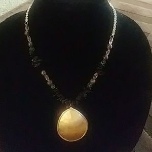 Mother of Pearl Shell Necklace